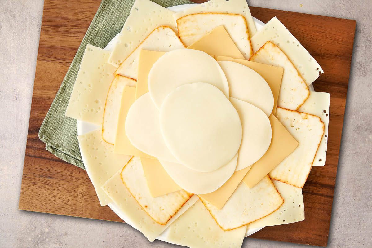 Sliced Cheese Platter